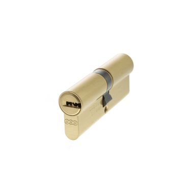 Click Here To Enlarge This Photo Of CA00083535 - AGB Euro Profile 15 Pin Double Cylinder 40-40mm &lpar;80mm&rpar; - Satin Brass