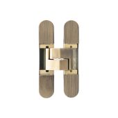 AGBH32MAB - AGB Eclipse Adjustable Concealed Hinge - Matt Antique Brass &lpar;40kg per 2 hinges&comma; 60kg per 3 hinges&rpar;