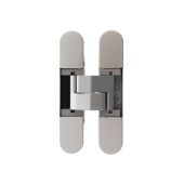 AGBH32SC - AGB Eclipse Adjustable Concealed Hinge - Satin Chrome &lpar;40kg per 2 hinges&comma; 60kg per 3 hinges&rpar;