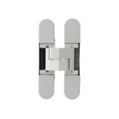 AGBH32WH - AGB Eclipse Adjustable Concealed Hinge - White &lpar;40kg per 2 hinges&comma; 60kg per 3 hinges&rpar;