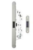 AGBMLESC - AGB Revolution XT Magnetic Latch &sol; Euro Profile Sashlock 60mm Backset - Satin Chrome