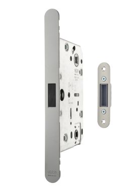 Click Here To Enlarge This Photo Of AGBMLWCSC - AGB Revolution XT Magnetic Latch &sol; Bathroom Lock 60mm Backset - Satin Chrome