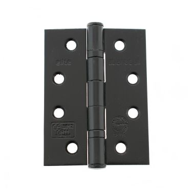 Click Here To Enlarge This Photo Of Atlantic - AHG111433MB Grade 11 Fire Rated Ball Bearing Hinges 4" x 3" x 2&period;5mm - Matt Black