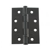Atlantic - AHG111433MB&lpar;3&rpar; Grade 11 Fire Rated Ball Bearing Hinges 4" x 3" x 2&period;5mm - Matt Black &lpar;Pack of 3&rpar;