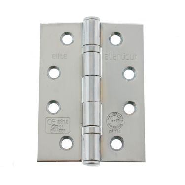 Click Here To Enlarge This Photo Of Atlantic - AHG111433PC&lpar;3&rpar; Grade 11 Fire Rated Ball Bearing Hinges 4" x 3" x 2&period;5mm - Polished Chrome &lpar;Pack of 3&rpar;