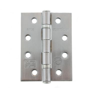 Click Here To Enlarge This Photo Of Atlantic - AHG111433SC Grade 11 Fire Rated Ball Bearing Hinges 4" x 3" x 2&period;5mm - Satin Chrome