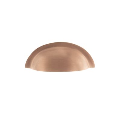 Click Here To Enlarge This Photo Of Atlantic - OEC1176USC Old English 'Winchester' Solid Brass Cabinet Cup Pull on Concealed Fix - Urban Satin Copper