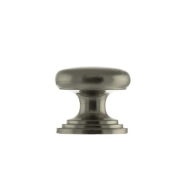 Click Here To Enlarge This Photo Of Atlantic - OEC1232SN Old English 'Lincoln' Solid Brass Victorian Cabinet Knob 32mm on Concealed Fix - Satin Nickel