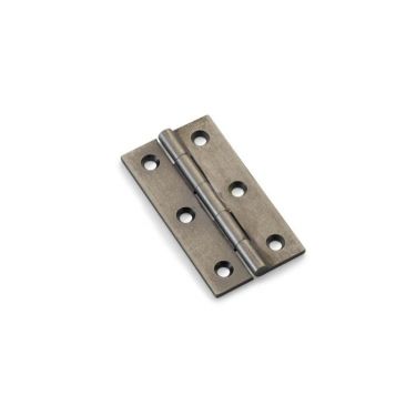 Click Here To Enlarge This Photo Of AW064-CH-PWT - Alexander & Wilks Heavy Pattern Solid Brass Cabinet Butt Hinge - Pewter - 2&period;5"