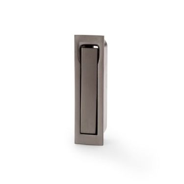 Click Here To Enlarge This Photo Of AW990DBZPVD - Alexander & Wilks Sliding Door Edge Pull &lpar;Square&rpar; - Dark Bronze PVD