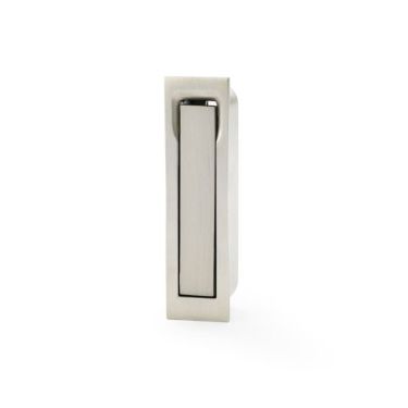 Click Here To Enlarge This Photo Of AW990SN - Alexander & Wilks Sliding Door Edge Pull &lpar;Square&rpar; - Satin Nickel
