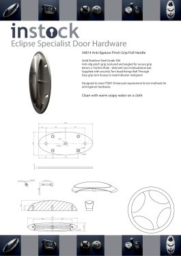 Click Here To Enlarge This Photo Of Eclipse Specialist Anti-Ligature P9 First Entry Communal Door Set