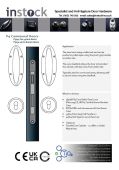 Eclipse Specialist Anti-Ligature P9 First Entry Communal Door Set