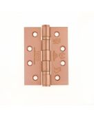 ZHSS243-PVDBZ - Zoo Hardware Grade 13 CE Fire Rated Ball Bearing Hinges &lpar;Square&rpar; 102 x 76 x 3mm PVD Bronze