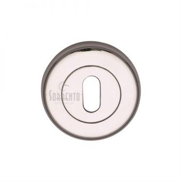 Click Here To Enlarge This Photo Of SC-0191-PC M&period;Marcus Sorrento Keyhole Escutcheon Polished Chrome Finish