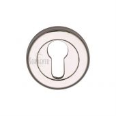 SC-0192-PC M&period;Marcus Sorrento Euro Profile Cylinder Escutcheon Polished Chrome Finish