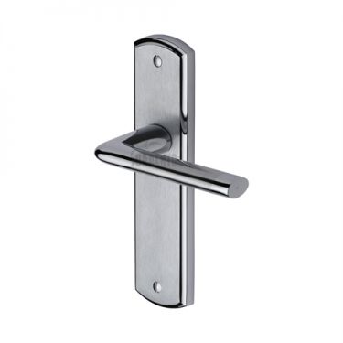 Click Here To Enlarge This Photo Of SC-2360-AP M&period;Marcus Sorrento Door Handle Lever Latch Lena Design Apollo Finish