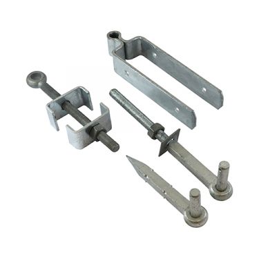 Click Here To Enlarge This Photo Of TIMCO AFH300G - Galvanised Adjustable Fieldgate Hinge Set to suit 900-1200mm Wide Gates