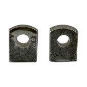 TIMCO GEW19S - Self Colour Gate Eyes to Weld&semi; suits 19mm Pin&semi; 63x50mm Base &lpar;2 pack&rpar;