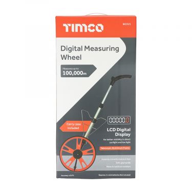 Click Here To Enlarge This Photo Of TIMCO 863321 - Digital Measuring Wheel up to 100&comma;000m