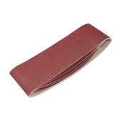 TIMCO 231645 - P120 Grit Sanding Belts 75mm x 533mm &lpar;5pcs&rpar;