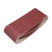 TIMCO 231321 - P120 Grit Sanding Belts 75mm x 457mm &lpar;5pcs&rpar;
