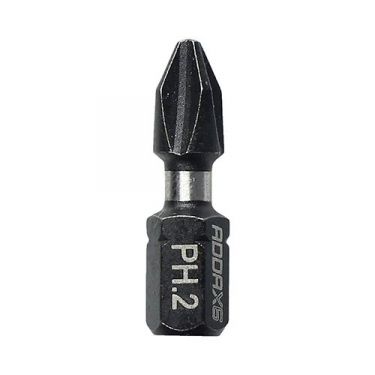 Click Here To Enlarge This Photo Of TIMCO 2PH25X6 - X6 Impact Phillips Driver Bits No&period;2 x 25mm  &lpar;10pcs&rpar;