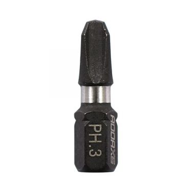 Click Here To Enlarge This Photo Of TIMCO 3PH25X6 - X6 Impact Phillips Driver Bits No&period;3 x 25mm  &lpar;10pcs&rpar;