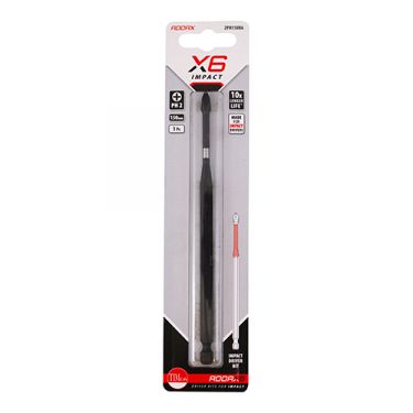 Click Here To Enlarge This Photo Of TIMCO 2PH150X6 - X6 Impact Phillips Driver Bits No&period;2 x 150mm
