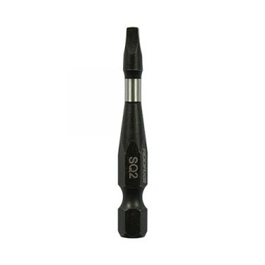 Click Here To Enlarge This Photo Of TIMCO 2SQ50X6 - X6 Impact Square Driver Bits No&period;2 x 50mm &lpar;10pcs&rpar;