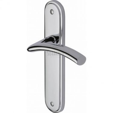 Click Here To Enlarge This Photo Of SC-4360-PC M&period;Marcus Sorrento Door Handle Lever Latch Tosca Design Polished Chrome Finish