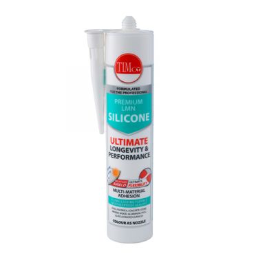 Click Here To Enlarge This Photo Of TIMCO 732120 - 300ml Premiium LMN Silicone &lpar;White&rpar;