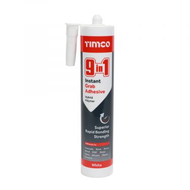 Click Here To Enlarge This Photo Of TIMCO 247138 - 290ml Multi-Fix 9 in 1 Instant Grab Adhesive &lpar;White&rpar;