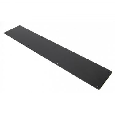 Click Here To Enlarge This Photo Of Atlantic - AKP960MB Kick Plate Pre drilled with screws 960mm x 150mm - Matt Black