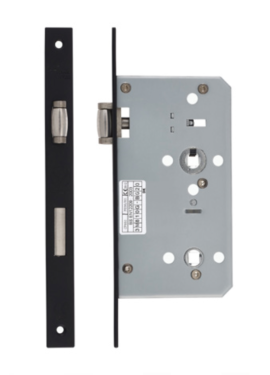 Click Here To Enlarge This Photo Of ZDL7260LL-PCB - Zoo Hardware Din Lift to Lock Case &lpar;for use with ZCS030LL handles only&rpar; 60mm Backset Powder Coated Black