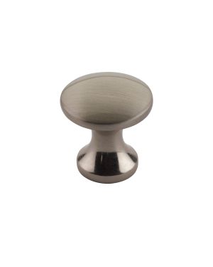 Click Here To Enlarge This Photo Of TDFK24-BN - Zoo Hardware Round Cabinet knob 24mm Dia&period; Brushed Nickel Finish