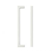 TDFPS-160-BN - Zoo Hardware Square Block Cabinet Pull Handle 160mm c&sol;c Brushed Nickel Finish