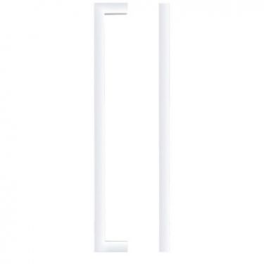 Click Here To Enlarge This Photo Of TDFPS-192-CP - Zoo Hardware Square Block Cabinet Pull Handle 192mm c&sol;c Polished Chrome Finish