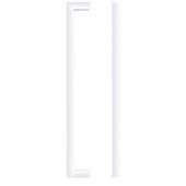 TDFPS-192-CP - Zoo Hardware Square Block Cabinet Pull Handle 192mm c&sol;c Polished Chrome Finish