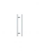 TDFPT-160-220CP - Zoo Hardware T Bar Cabinet Handle 160mm c&sol;c &lpar;220mm Overall Length&rpar; Polished Chrome Finish