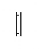 TDFPT-192-252MB - Zoo Hardware T Bar Cabinet Handle 192mm c&sol;c &lpar;252mm Overall Length&rpar; Matt Black Finish
