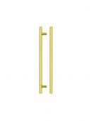TDFPT-224-284BG - Zoo Hardware T Bar Cabinet Handle 224mm c&sol;c &lpar;284mm Overall Length&rpar; Brushed Gold Finish
