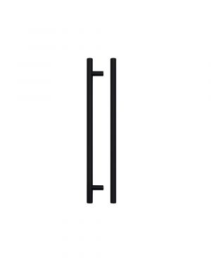 Click Here To Enlarge This Photo Of TDFPT-224-284MB - Zoo Hardware T Bar Cabinet Handle 224mm c&sol;c &lpar;284mm Overall Length&rpar; Matt Black Finish