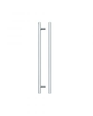 Click Here To Enlarge This Photo Of TDFPT-256-316CP - Zoo Hardware T Bar Cabinet Handle 256mm c&sol;c &lpar;316mm Overall Length&rpar; Polished Chrome Finish