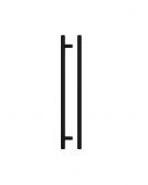 TDFPT-256-316MB - Zoo Hardware T Bar Cabinet Handle 256mm c&sol;c &lpar;316mm Overall Length&rpar; Matt Black Finish