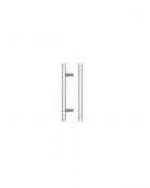 TDFPT-96-156CP - Zoo Hardware T Bar Cabinet Handle 96mm c&sol;c &lpar;156mm Overall Length&rpar; Polished Chrome Finish