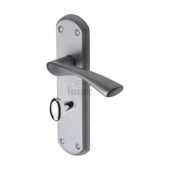 SC-7630-SC M&period;Marcus Sorrento Door Handle Bathroom Atlanta Design Satin Chrome Finish