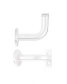 ZAS45-PCW - Zoo Hardware Handrail Bracket &lpar;82mm Projection&rpar; Powder Coated White