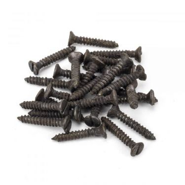 Click Here To Enlarge This Photo Of From the Anvil Beeswax Countersunk Slotted Screws &lpar;25&rpar;