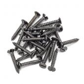 From the Anvil Dark Stainless Steel Countersunk Slotted Screws &lpar;25&rpar;
